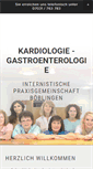 Mobile Screenshot of kardio-gastro-praxis.de